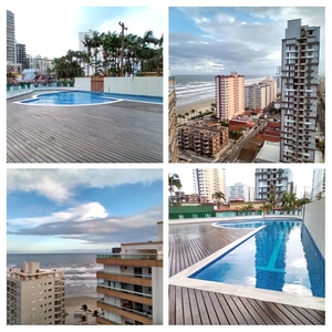 Apartamento em Boqueirão, Praia Grande/SP de 152m² 3 quartos à venda por R$ 689.000,00