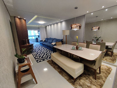 Apartamento em Boqueirão, Praia Grande/SP de 154m² 4 quartos à venda por R$ 1.299.000,00