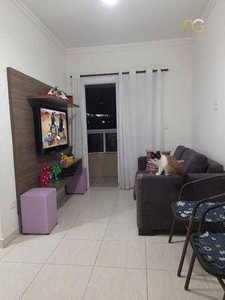 Apartamento em Vila Caiçara, Praia Grande/SP de 45m² 1 quartos à venda por R$ 244.000,00