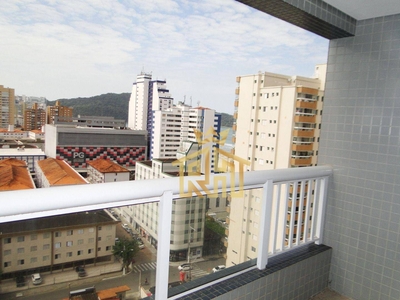 Apartamento em Boqueirão, Praia Grande/SP de 53m² 1 quartos para locação R$ 2.600,00/mes