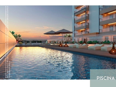 Apartamento em Boqueirão, Praia Grande/SP de 55m² 1 quartos à venda por R$ 329.000,00