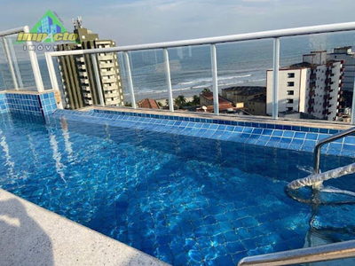 Apartamento em Boqueirão, Praia Grande/SP de 56m² 2 quartos à venda por R$ 273.000,00