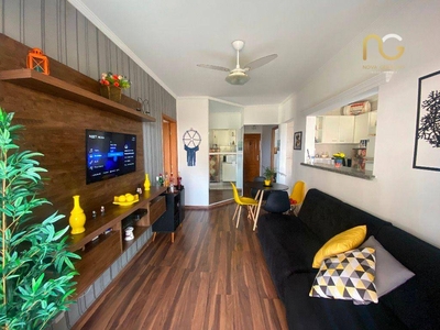 Apartamento em Vila Tupi, Praia Grande/SP de 66m² 1 quartos à venda por R$ 329.000,00