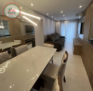 Apartamento em Boqueirão, Praia Grande/SP de 78m² 2 quartos à venda por R$ 549.000,00