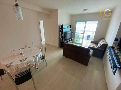 Apartamento em Cidade Ocian, Praia Grande/SP de 87m² 3 quartos à venda por R$ 423.000,00