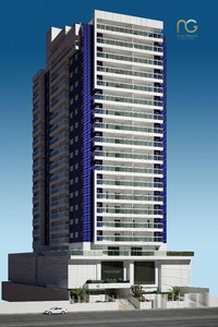 Apartamento em Campo da Aviação, Praia Grande/SP de 98m² 3 quartos à venda por R$ 711.000,00