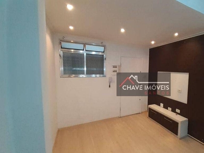 Apartamento em Boqueirão, Santos/SP de 62m² 2 quartos à venda por R$ 427.000,00