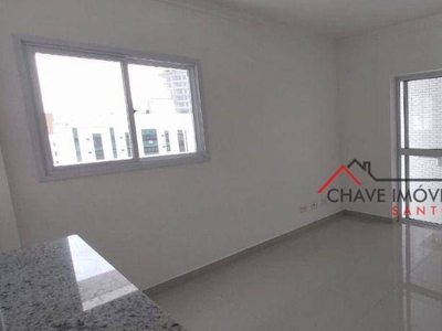 Apartamento em Boqueirão, Santos/SP de 65m² 1 quartos à venda por R$ 719.000,00