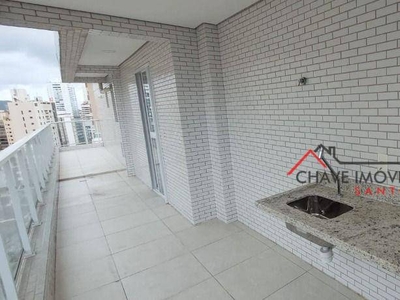 Apartamento em Boqueirão, Santos/SP de 70m² 1 quartos à venda por R$ 689.000,00