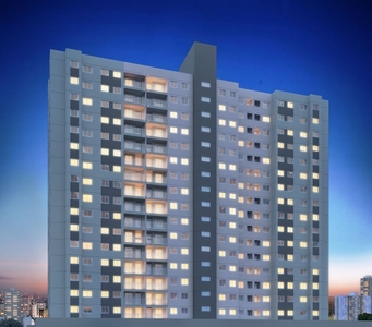 Apartamento em Brás, São Paulo/SP de 44m² 2 quartos à venda por R$ 297.745,95