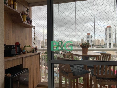 Apartamento em Brás, São Paulo/SP de 65m² 2 quartos à venda por R$ 554.000,00