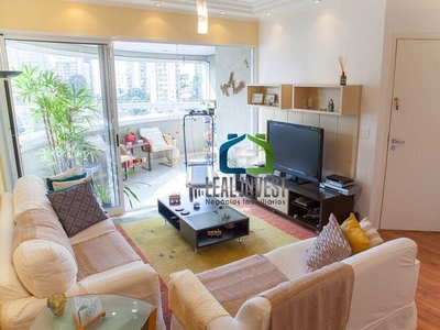 Apartamento em Brooklin Paulista, São Paulo/SP de 115m² 3 quartos à venda por R$ 1.279.000,00
