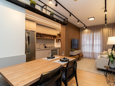 Apartamento em Cajuru, Curitiba/PR de 73m² 3 quartos à venda por R$ 456.132,00