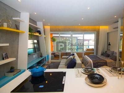 Apartamento em Campo Belo, São Paulo/SP de 42m² 1 quartos à venda por R$ 652.000,00