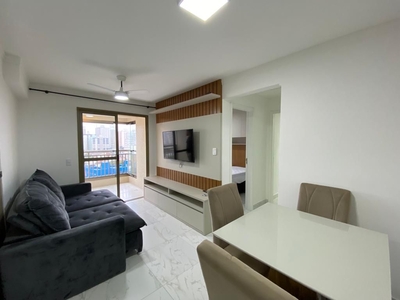 Apartamento em Campo da Aviação, Praia Grande/SP de 61m² 2 quartos à venda por R$ 399.000,00