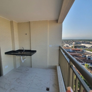 Apartamento em Campo da Aviação, Praia Grande/SP de 63m² 2 quartos à venda por R$ 334.000,00