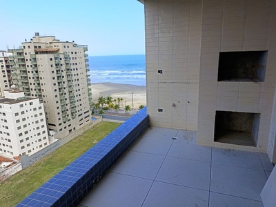 Apartamento em Campo da Aviação, Praia Grande/SP de 76m² 2 quartos à venda por R$ 455.000,00