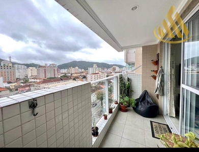 Apartamento em Campo Grande, Santos/SP de 43m² 1 quartos à venda por R$ 456.000,00