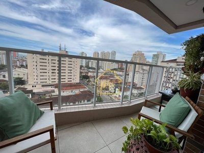 Apartamento em Campo Grande, Santos/SP de 44m² 1 quartos à venda por R$ 479.000,00