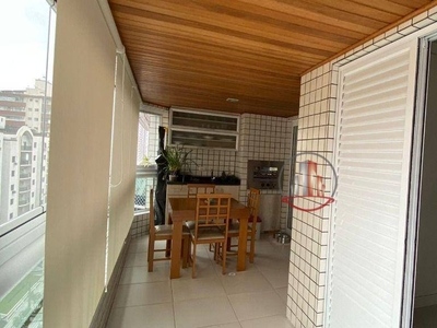 Apartamento em Canto do Forte, Praia Grande/SP de 105m² 3 quartos à venda por R$ 798.500,00
