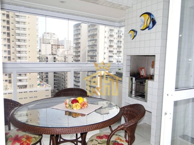 Apartamento em Canto do Forte, Praia Grande/SP de 110m² 3 quartos à venda por R$ 699.000,00