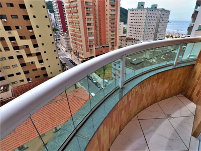 Apartamento em Canto do Forte, Praia Grande/SP de 116m² 3 quartos à venda por R$ 749.000,00