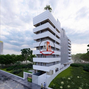 Apartamento em Canto do Forte, Praia Grande/SP de 41m² 1 quartos à venda por R$ 280.026,00