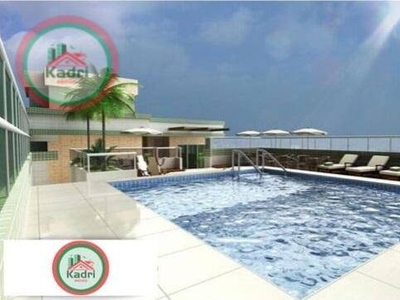 Apartamento em Canto do Forte, Praia Grande/SP de 48m² 1 quartos à venda por R$ 258.000,00