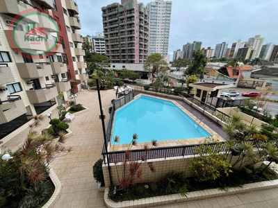 Apartamento em Canto do Forte, Praia Grande/SP de 55m² 1 quartos à venda por R$ 264.000,00