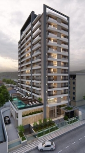 Apartamento em Canto do Forte, Praia Grande/SP de 63m² 2 quartos à venda por R$ 509.535,00