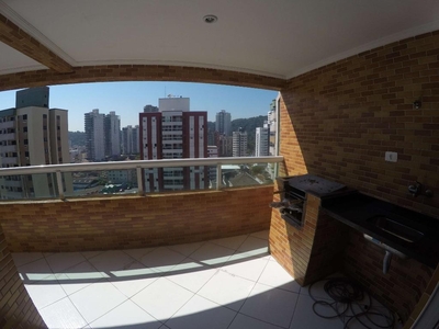 Apartamento em Canto do Forte, Praia Grande/SP de 93m² 2 quartos à venda por R$ 379.000,00