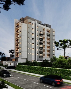 Apartamento em Capão Raso, Curitiba/PR de 48m² 2 quartos à venda por R$ 372.000,00