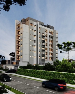 Apartamento em Capão Raso, Curitiba/PR de 53m² 2 quartos à venda por R$ 392.000,00