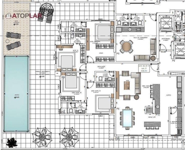 Apartamento em Centro, Balneário Camboriú/SC de 330m² 4 quartos à venda por R$ 2.499.000,00