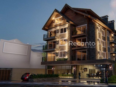 Apartamento em Centro, Canela/RS de 67m² 1 quartos à venda por R$ 578.000,00
