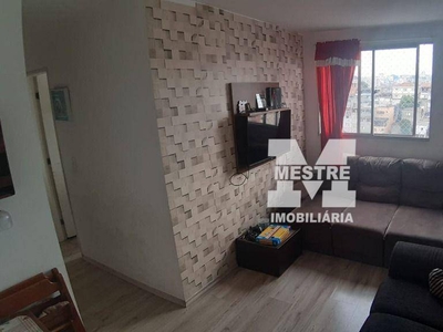 Apartamento em Centro, Guarulhos/SP de 46m² 2 quartos para locação R$ 1.450,00/mes