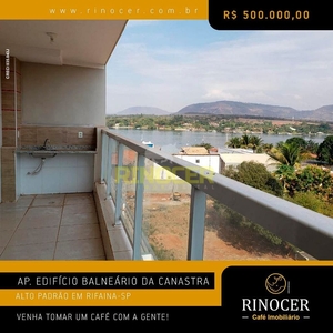 Apartamento em Centro, Rifaina/SP de 70m² 2 quartos à venda por R$ 629.000,00