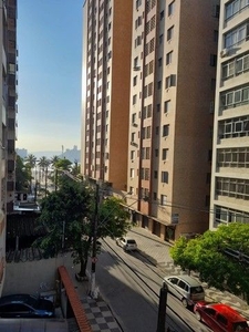 Apartamento em Centro, São Vicente/SP de 46m² 1 quartos à venda por R$ 159.000,00