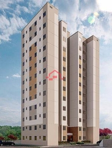Apartamento em Chácara Contagem, Contagem/MG de 43m² 2 quartos à venda por R$ 179.000,00