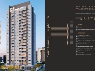 Apartamento em Chácara Santo Antônio (Zona Sul), São Paulo/SP de 72m² 3 quartos à venda por R$ 714.500,00