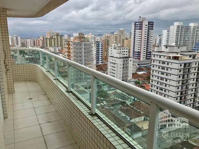 Apartamento em Cidade Ocian, Praia Grande/SP de 101m² 3 quartos à venda por R$ 534.000,00