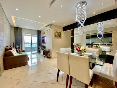 Apartamento em Cidade Ocian, Praia Grande/SP de 119m² 3 quartos à venda por R$ 639.000,00
