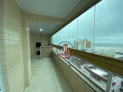 Apartamento em Cidade Ocian, Praia Grande/SP de 147m² 3 quartos à venda por R$ 549.000,00