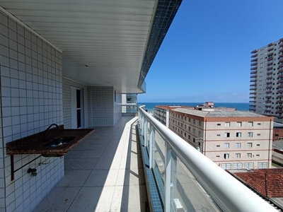Apartamento em Cidade Ocian, Praia Grande/SP de 153m² 3 quartos à venda por R$ 649.000,00