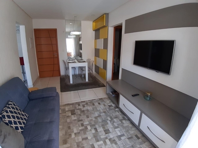 Apartamento em Cidade Ocian, Praia Grande/SP de 61m² 1 quartos à venda por R$ 358.900,00