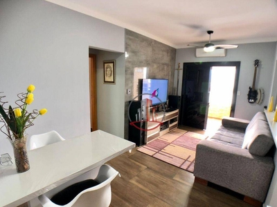 Apartamento em Cidade Ocian, Praia Grande/SP de 62m² 1 quartos à venda por R$ 334.000,00