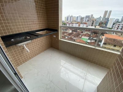 Apartamento em Cidade Ocian, Praia Grande/SP de 73m² 2 quartos à venda por R$ 574.000,00