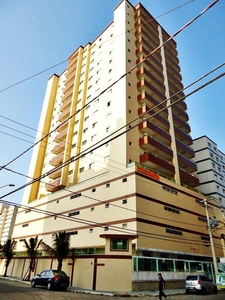 Apartamento em Cidade Ocian, Praia Grande/SP de 89m² 2 quartos à venda por R$ 449.000,00