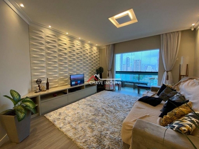 Apartamento em Embaré, Santos/SP de 149m² 3 quartos à venda por R$ 1.199.000,00