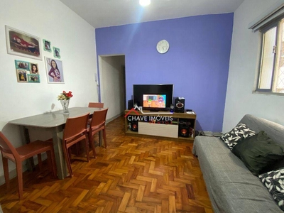 Apartamento em Embaré, Santos/SP de 60m² 1 quartos à venda por R$ 349.000,00